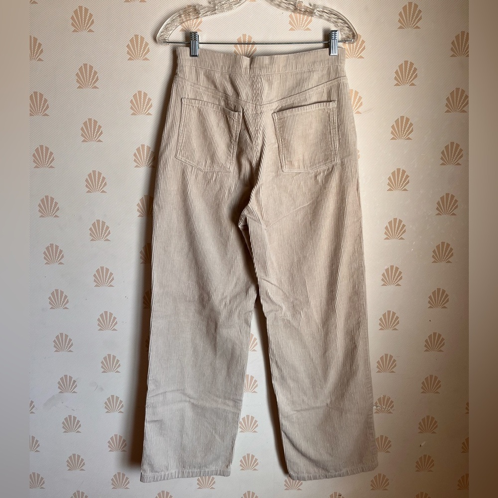 NWOT Princess Polly Beige Cord Pant - Picture 7 of 9